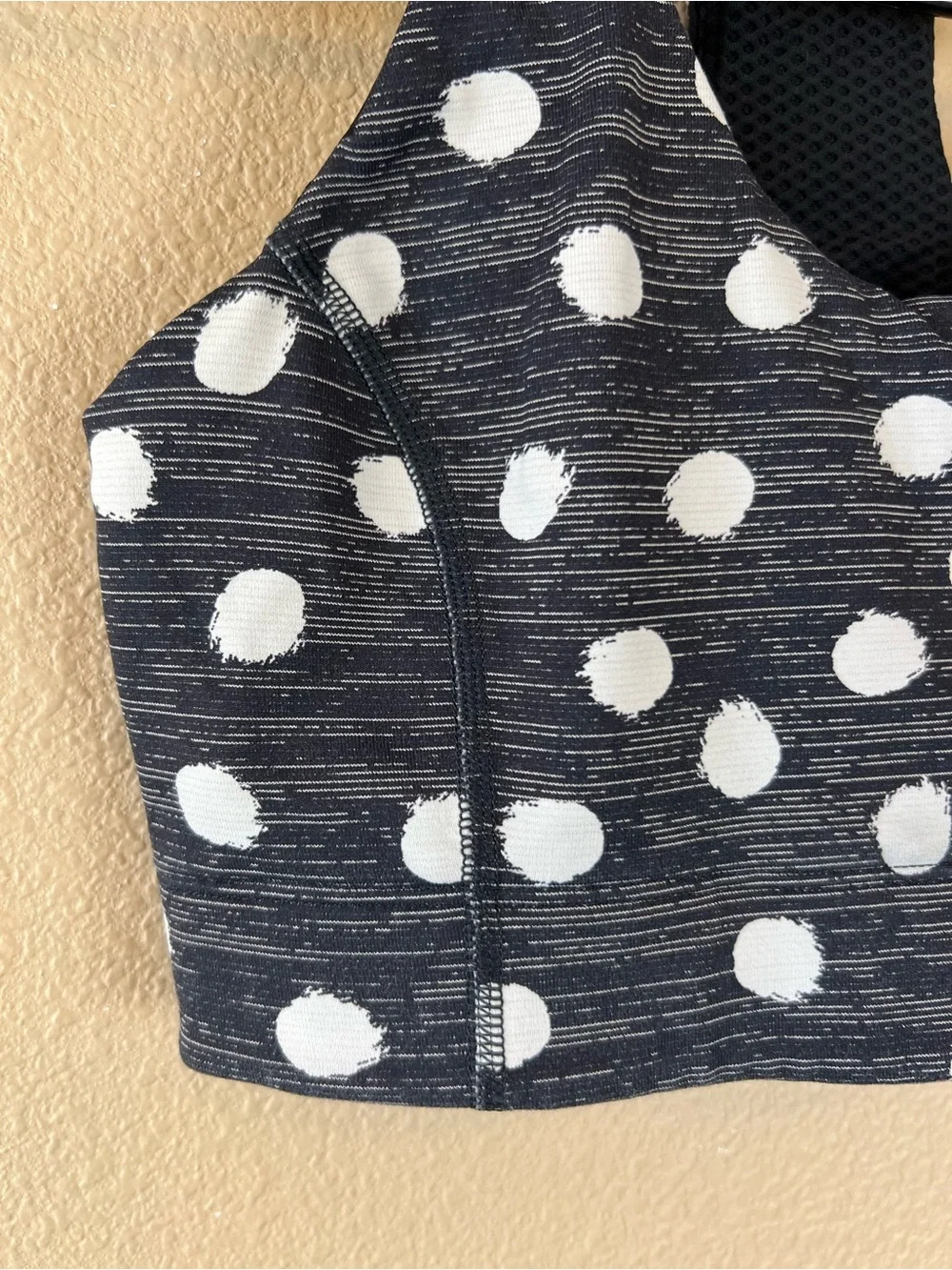 Outdoor Voices Doing Things Sports Bra Polka Dot